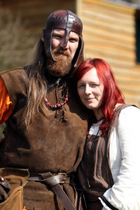 Bjarne und Inga in Skollfjord